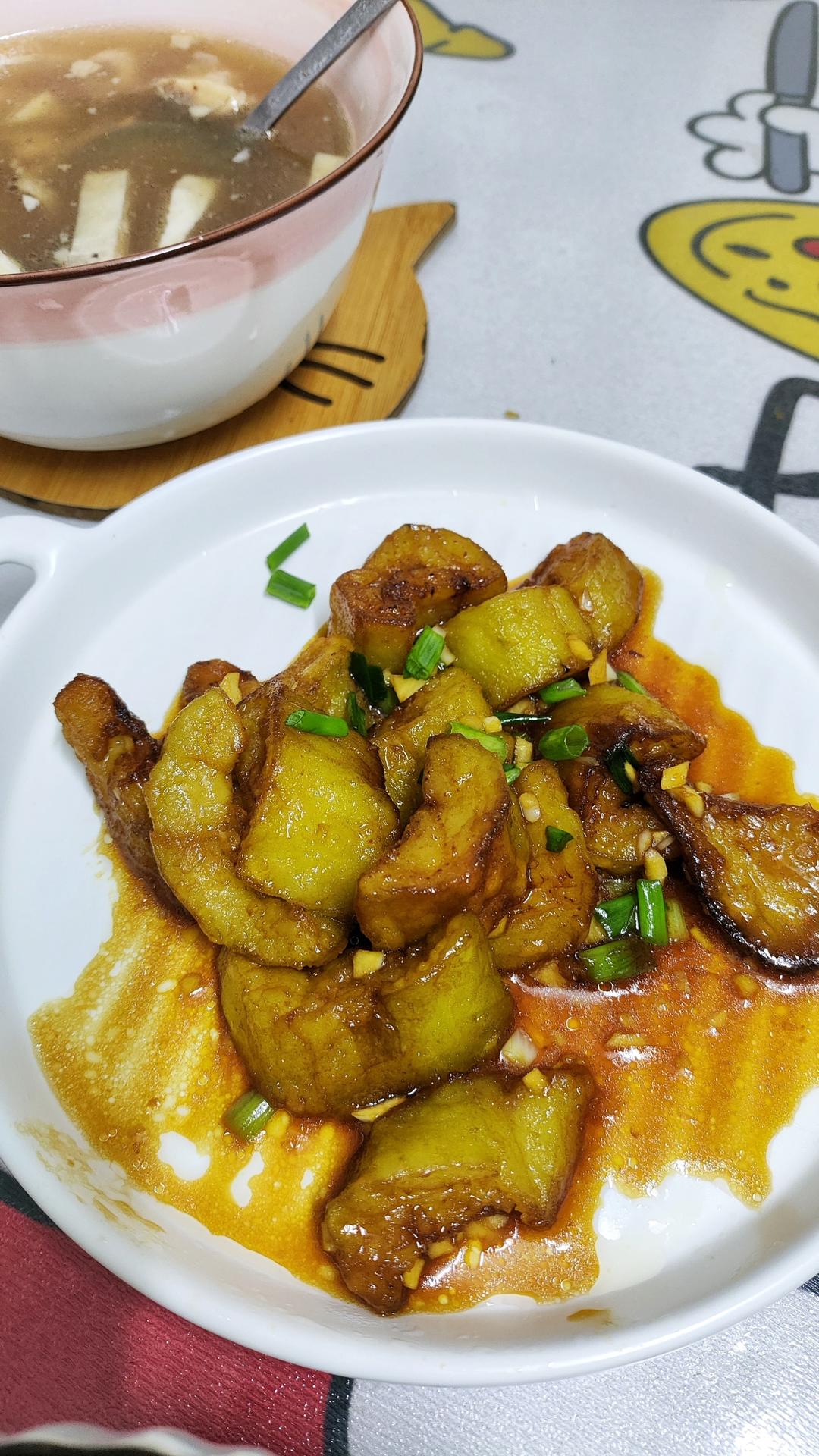 外酥里嫩【风味茄子】，像在我嘴里荡秋千！