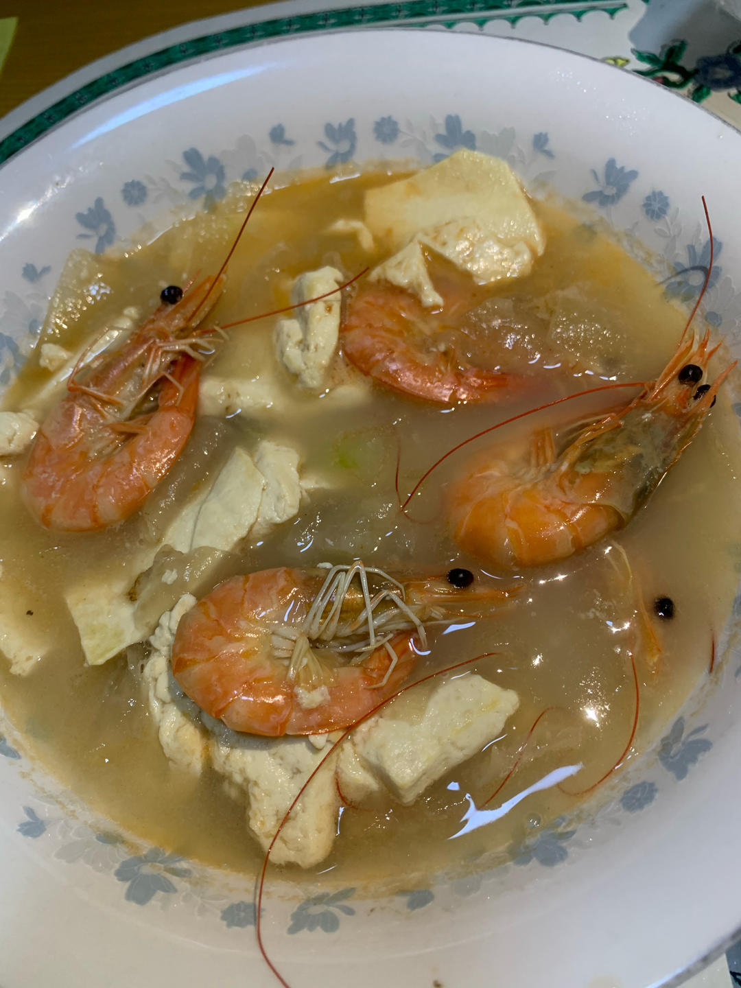 冬瓜豆腐虾米汤