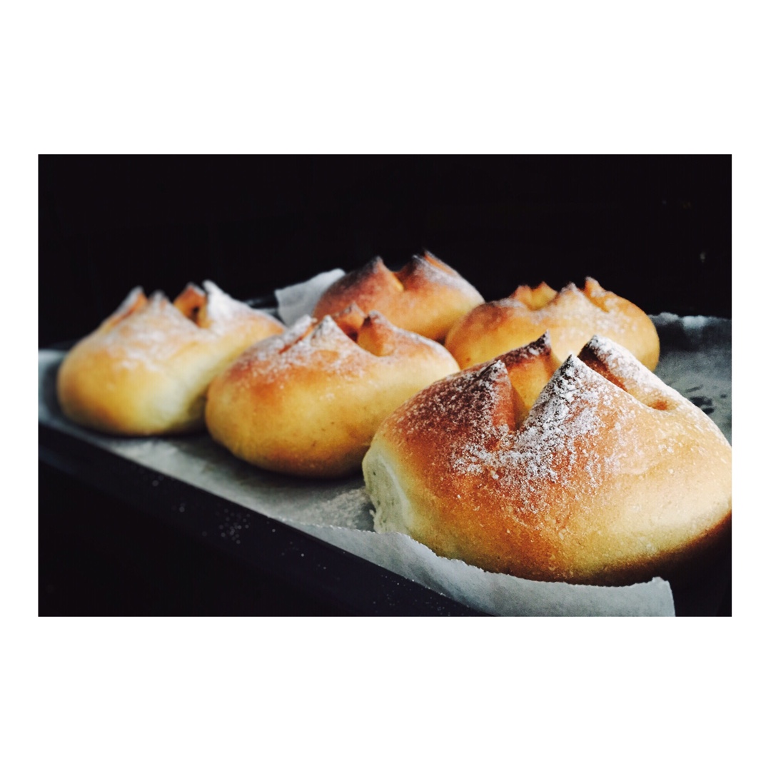 全麦芝士熔岩面包