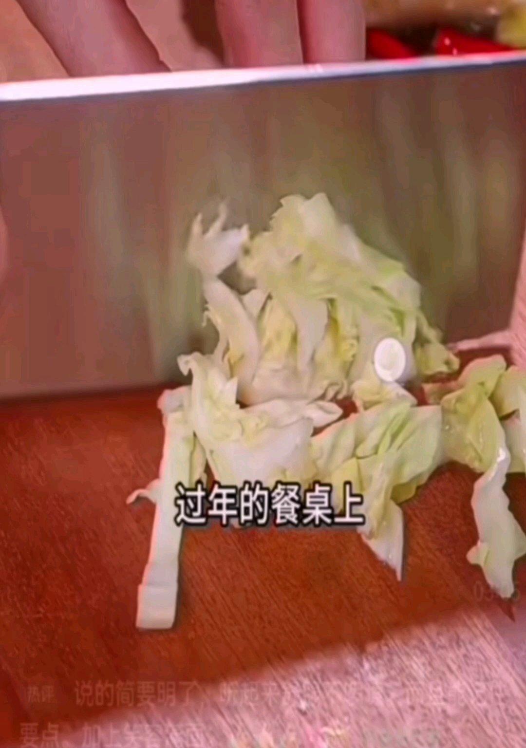 淘米水腌酸包菜