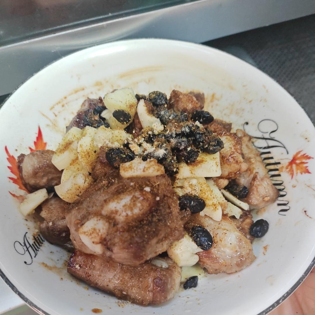 高压锅豆豉蒸排骨