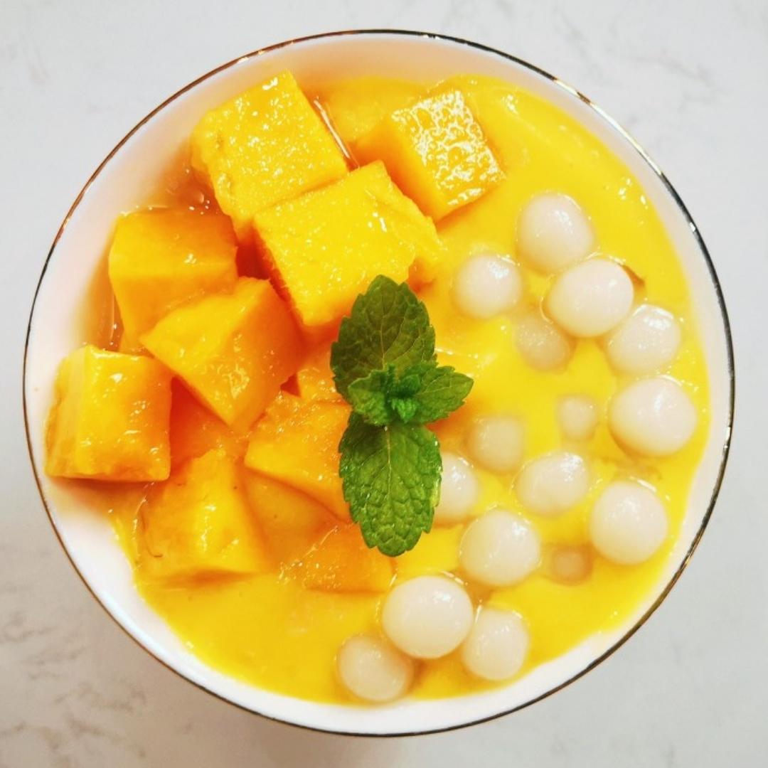 夏日必备小甜品❗低卡好吃不胖的多芒小丸子