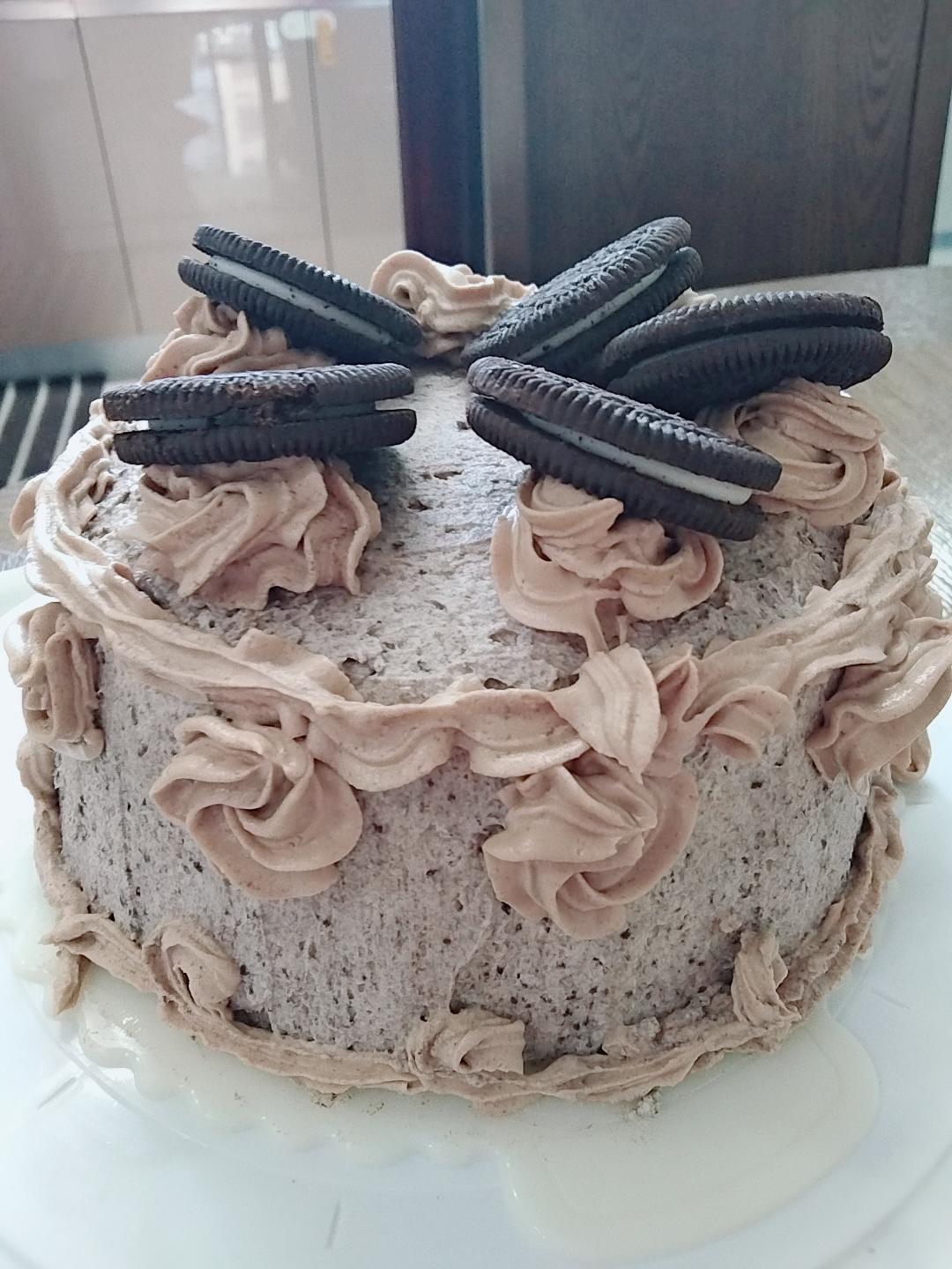 私房烘焙｜奥利奥淋面生日蛋糕