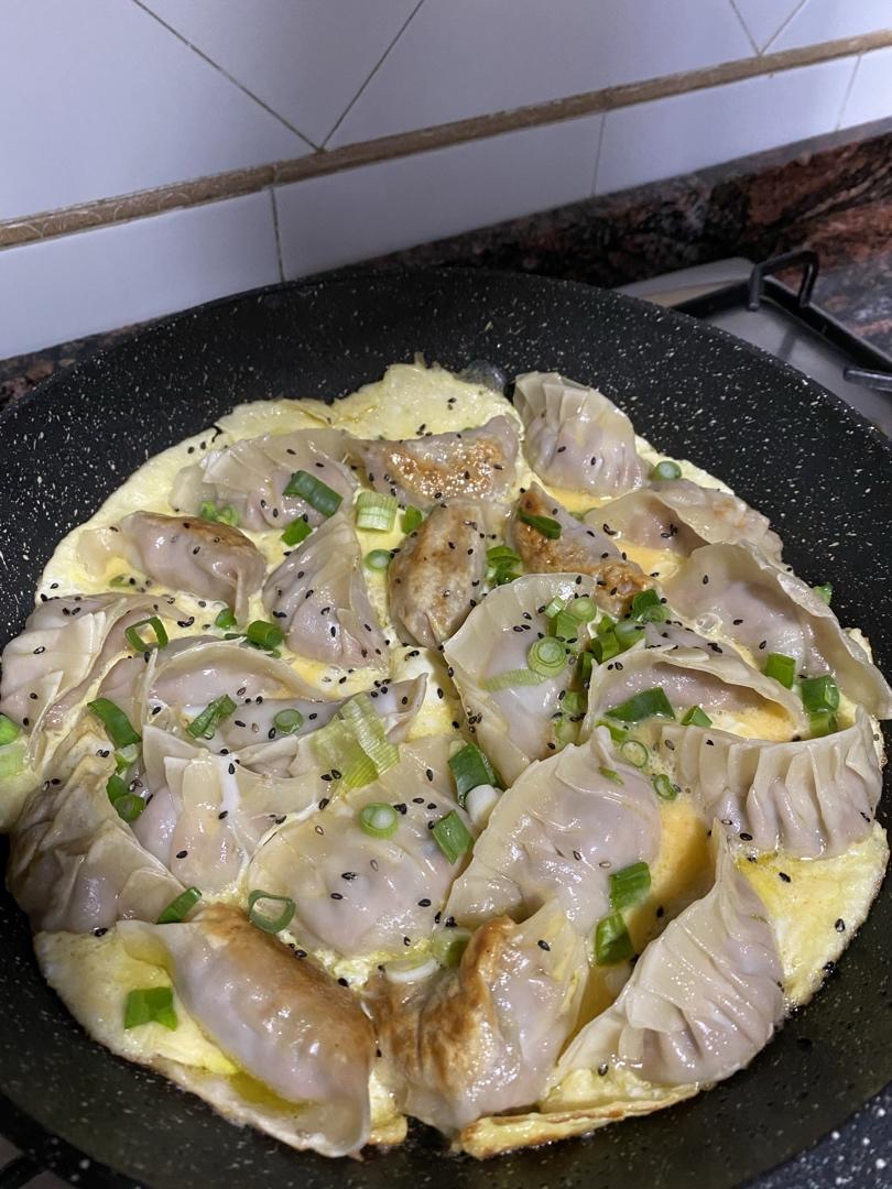 懒人快手抱蛋煎饺