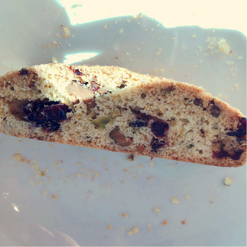 开心果蔓越莓biscotti   （意大利脆饼）