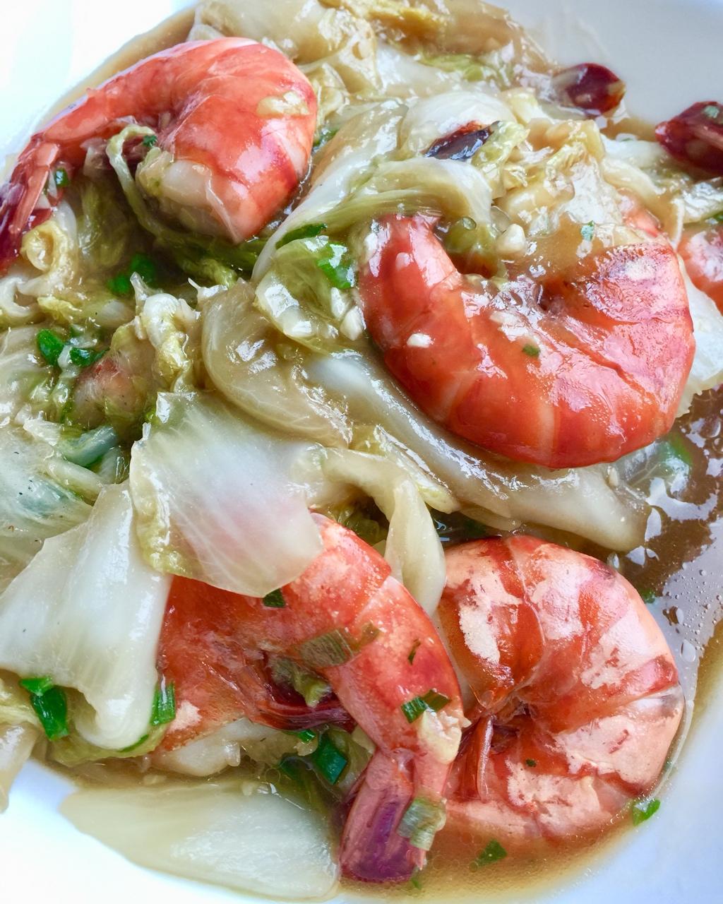 鲁式“四勺”白菜虾