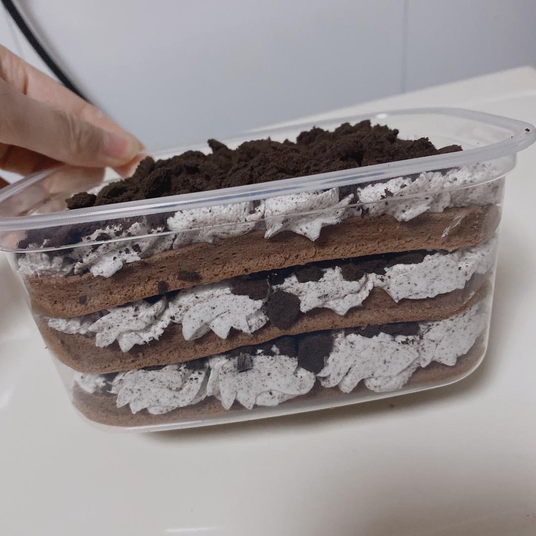 好吃到流泪的奥利奥咸奶油盒子蛋糕