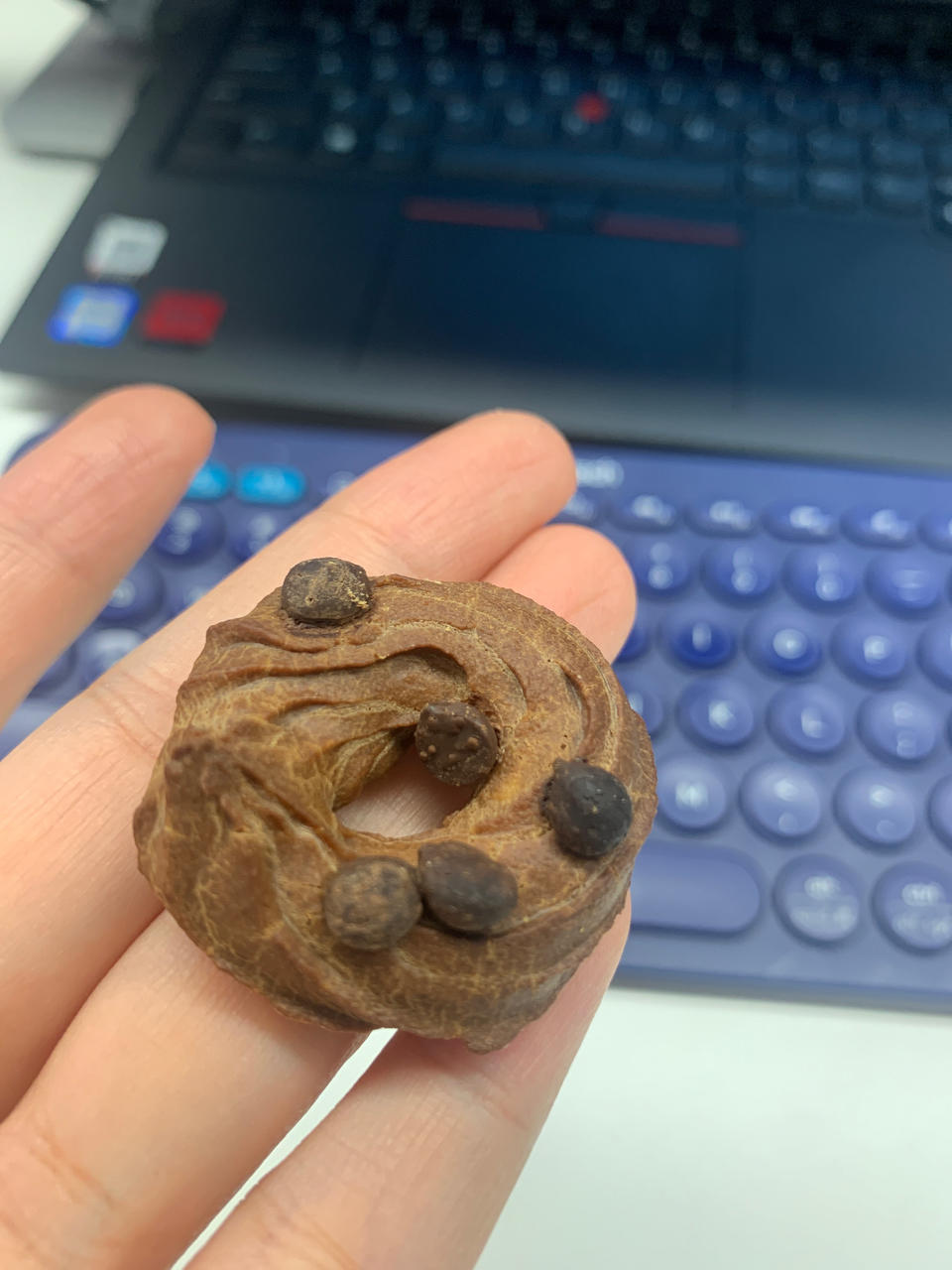 外脆里糯❗️零失败❗️巧克力可可手指麻薯❗️