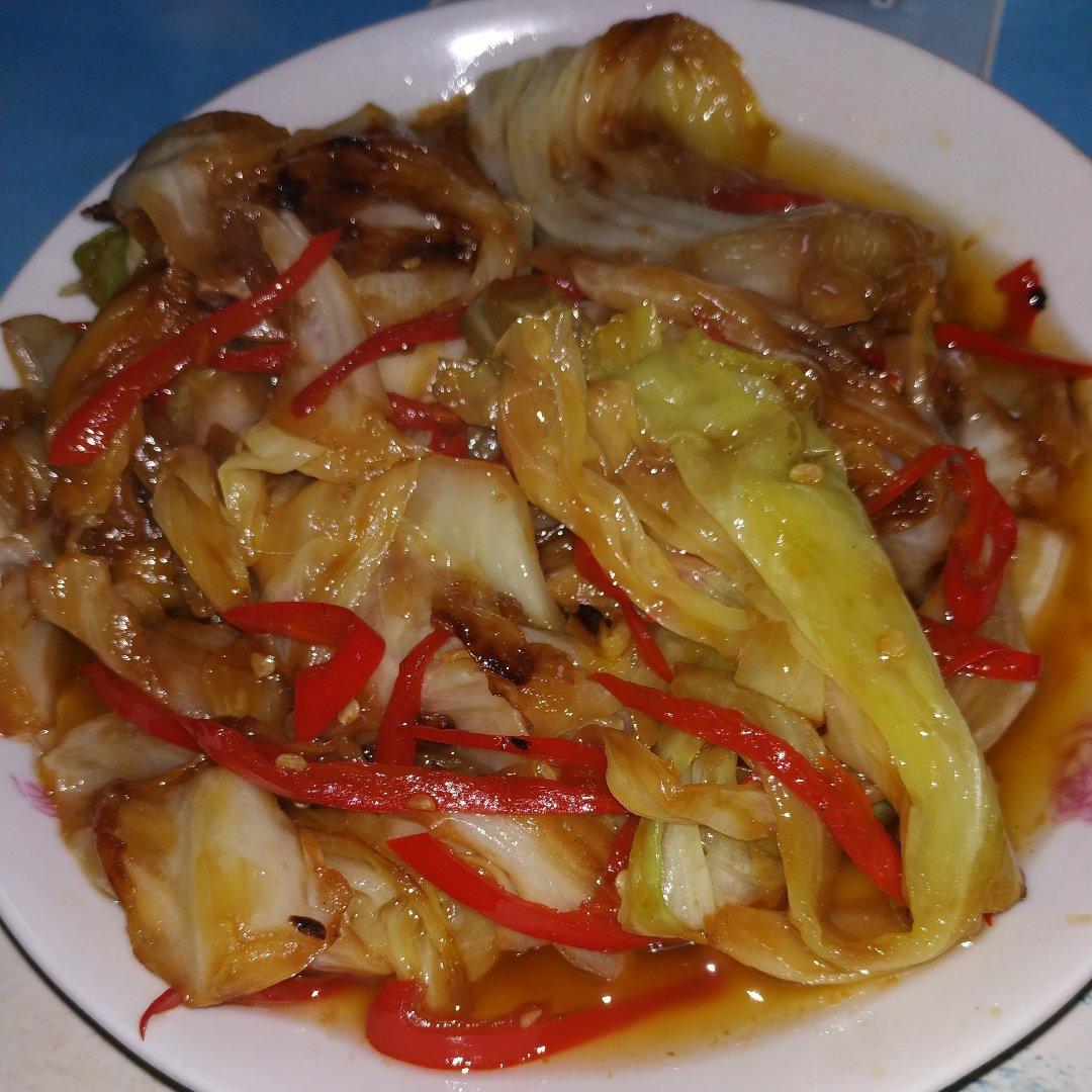 酸辣手撕包心菜