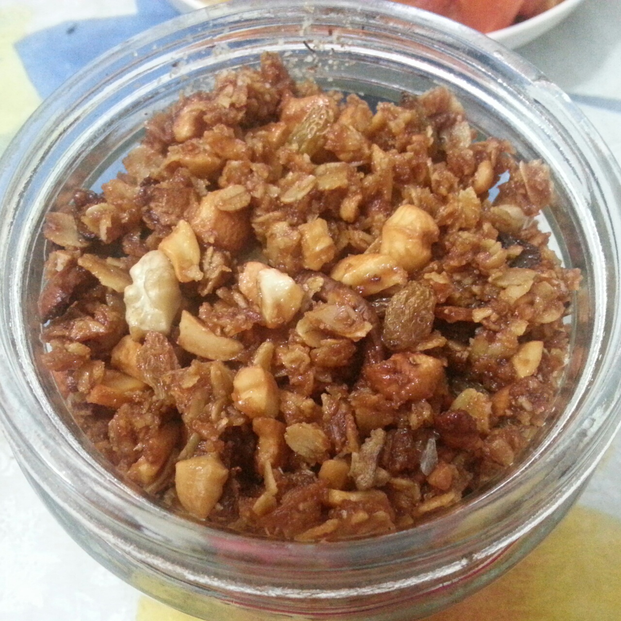 格兰诺拉核桃水果干燕麦片