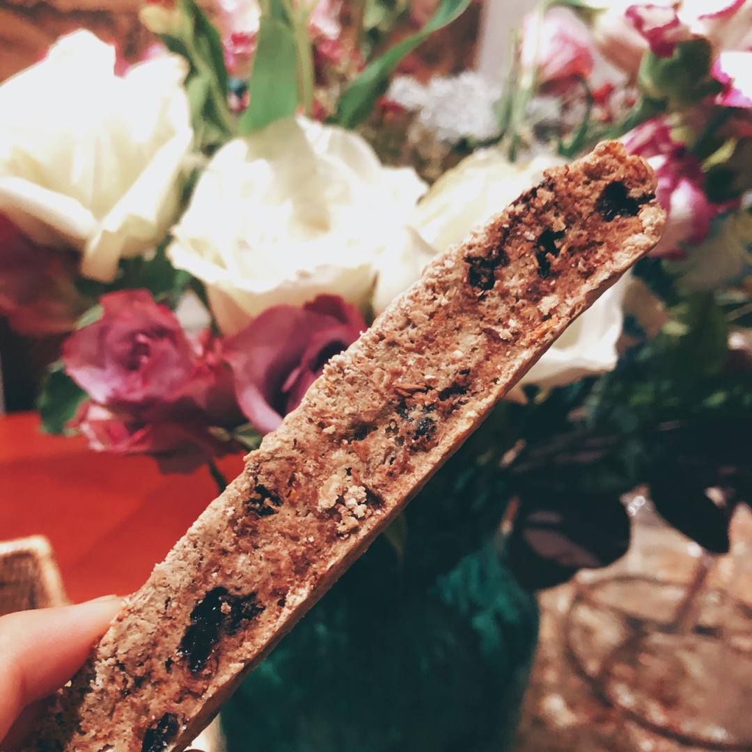 【健康零食】香蕉燕麦意式脆饼