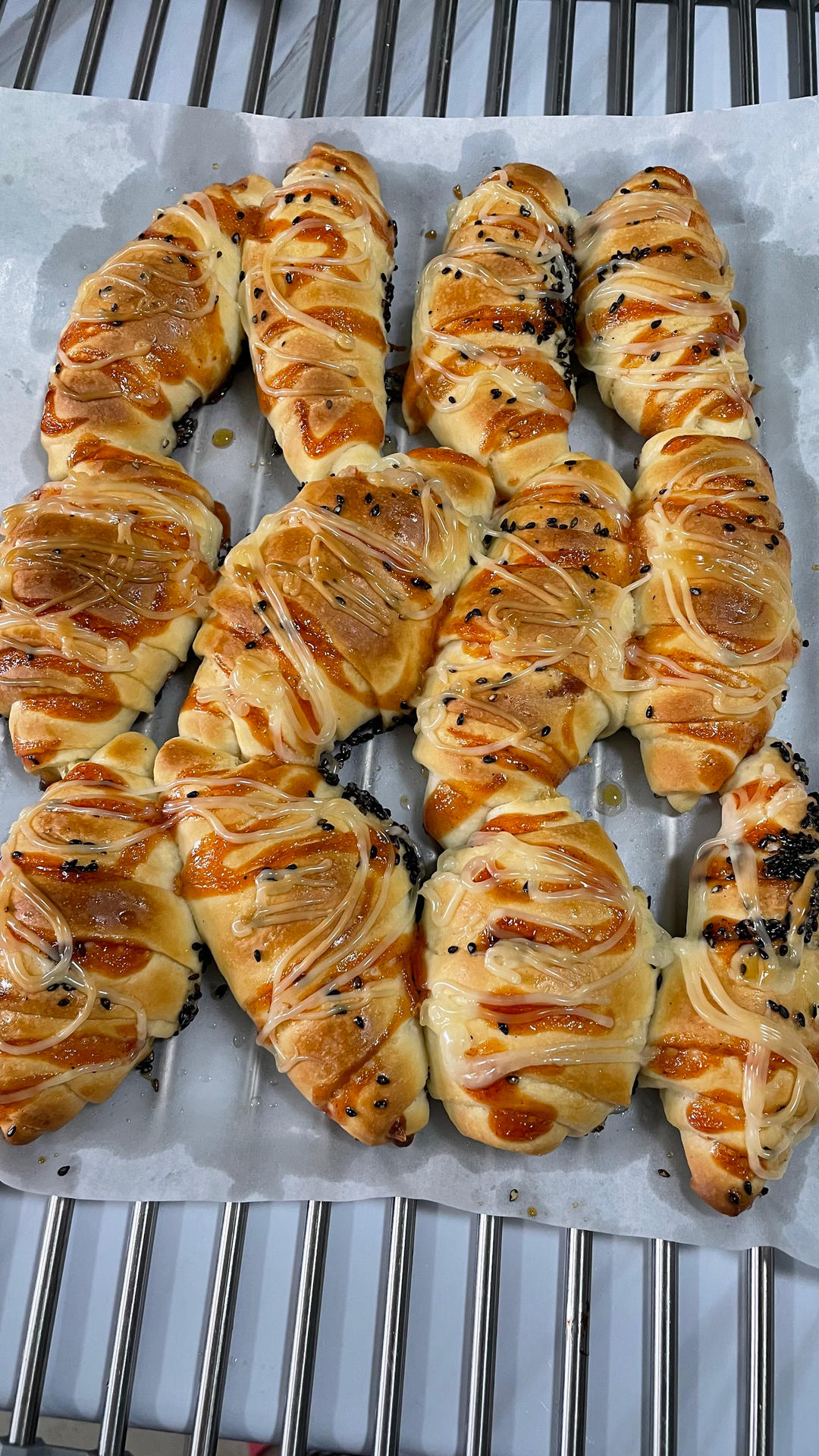 免揉❗️免蒸汽❗️层次分明咸香海盐卷｜盐面包