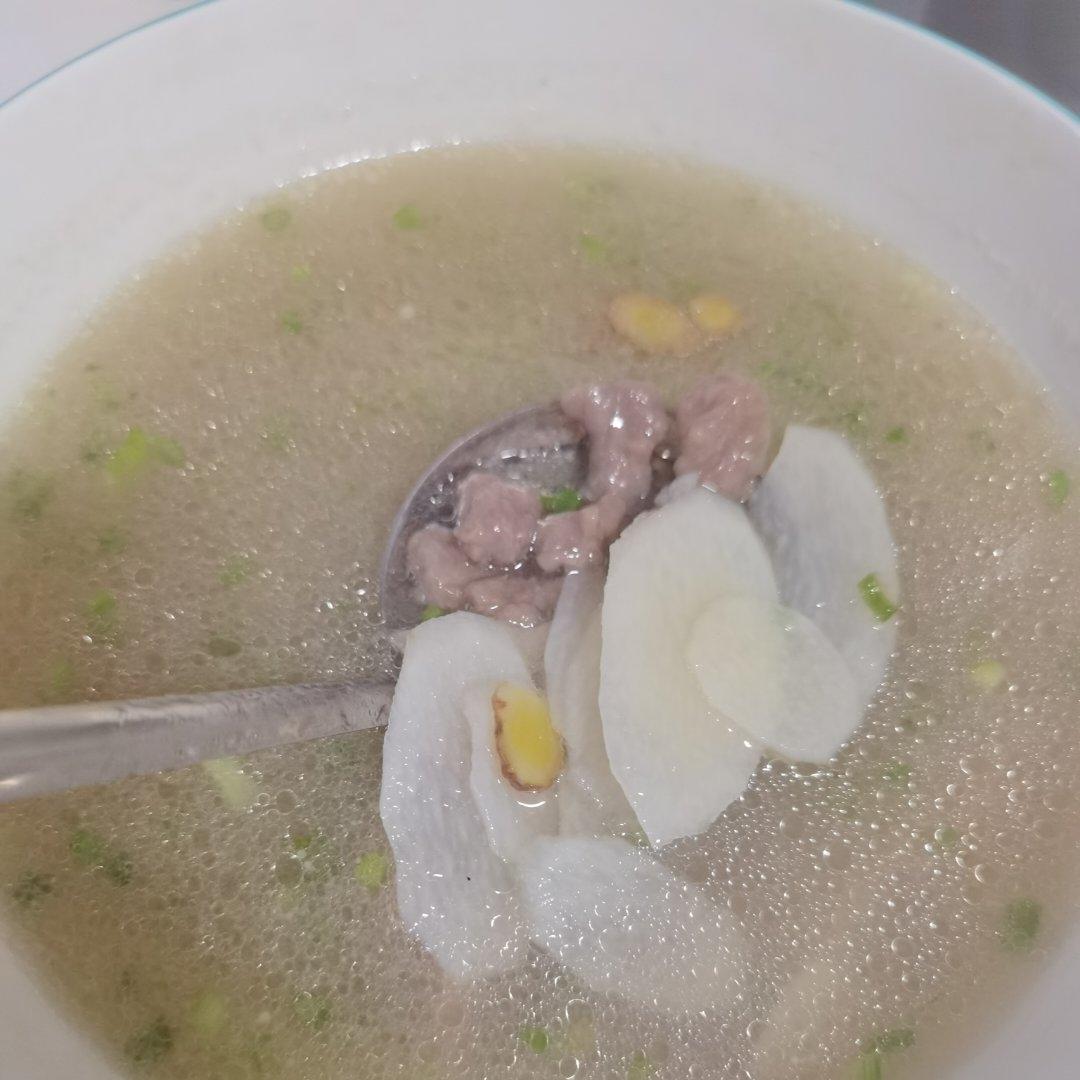 山药牛肉汤