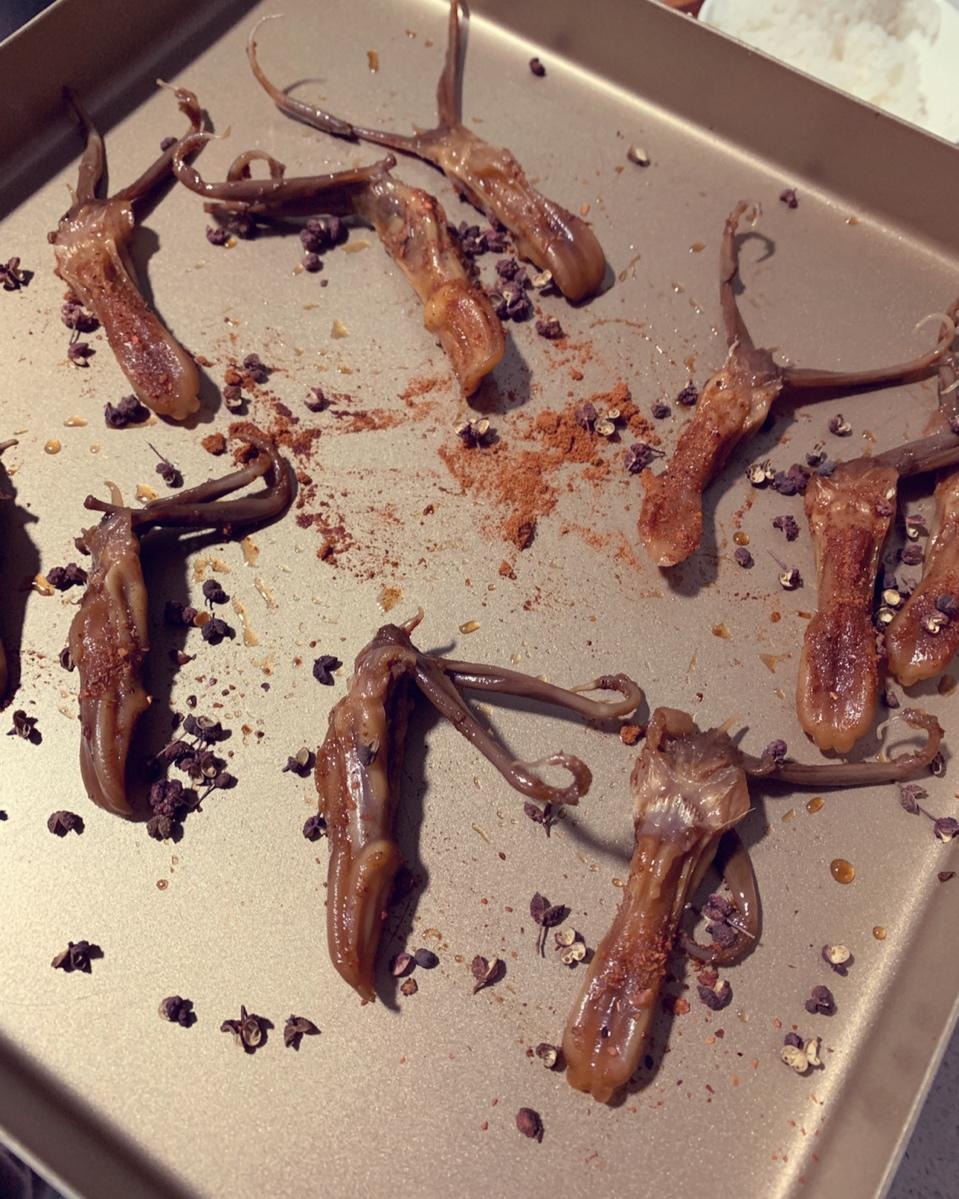 烤箱版爆浆鸭舌