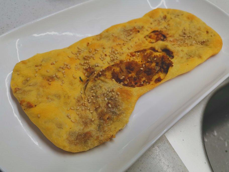 烤箱版鲜肉锅盔