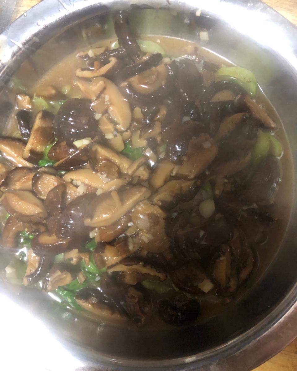 蚝油香菇小油菜