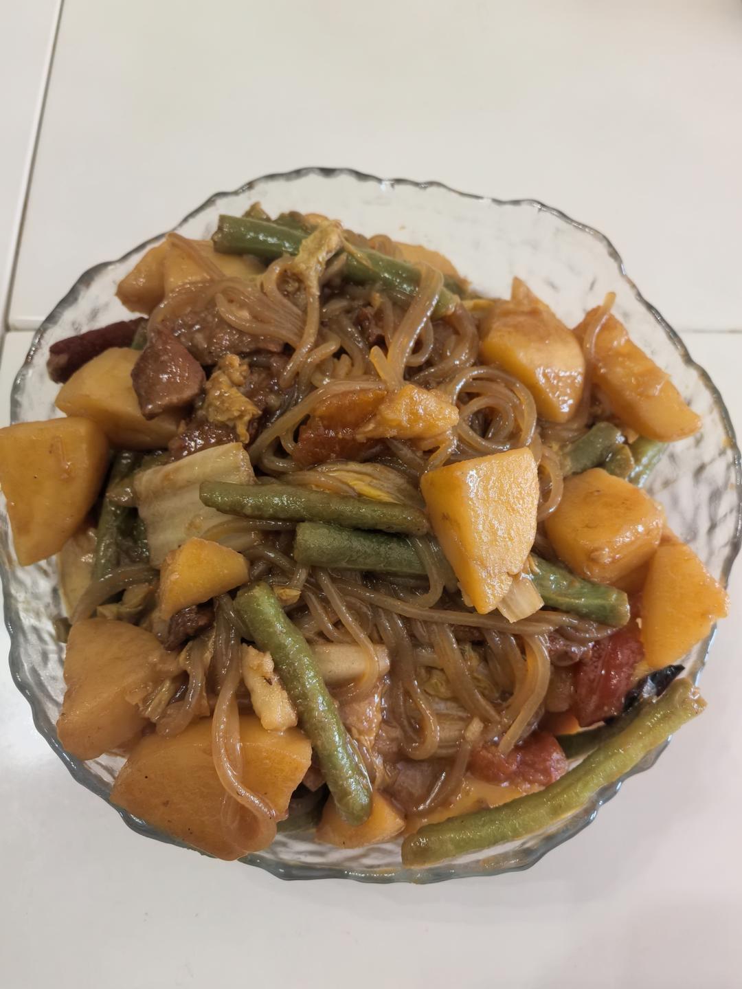 简单下饭的山西家常烩菜