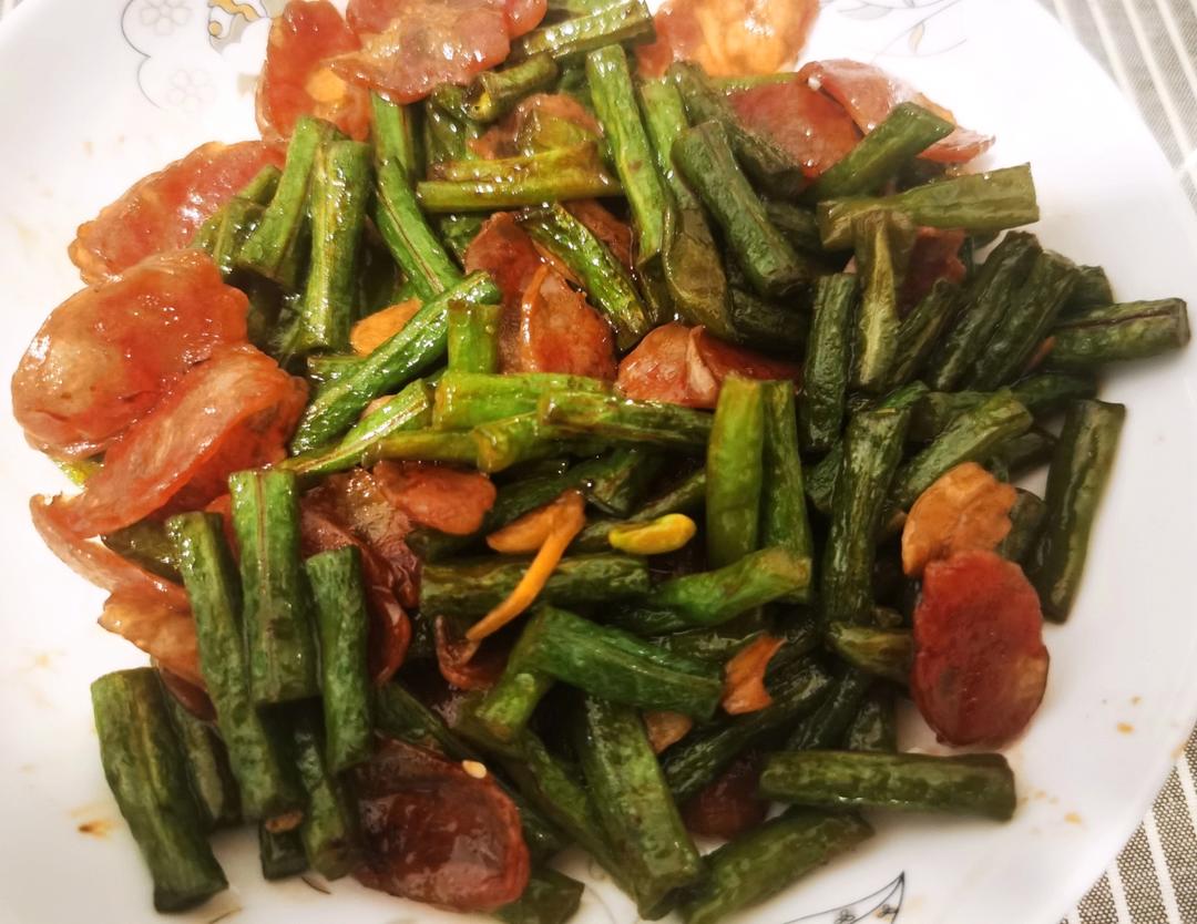 家常炒豆角