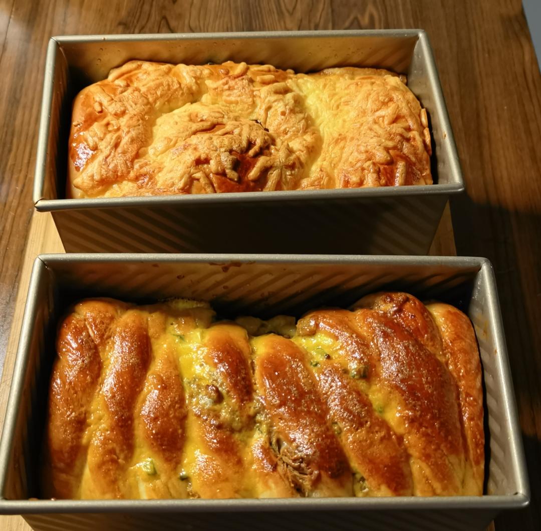 香葱肉松吐司🍞