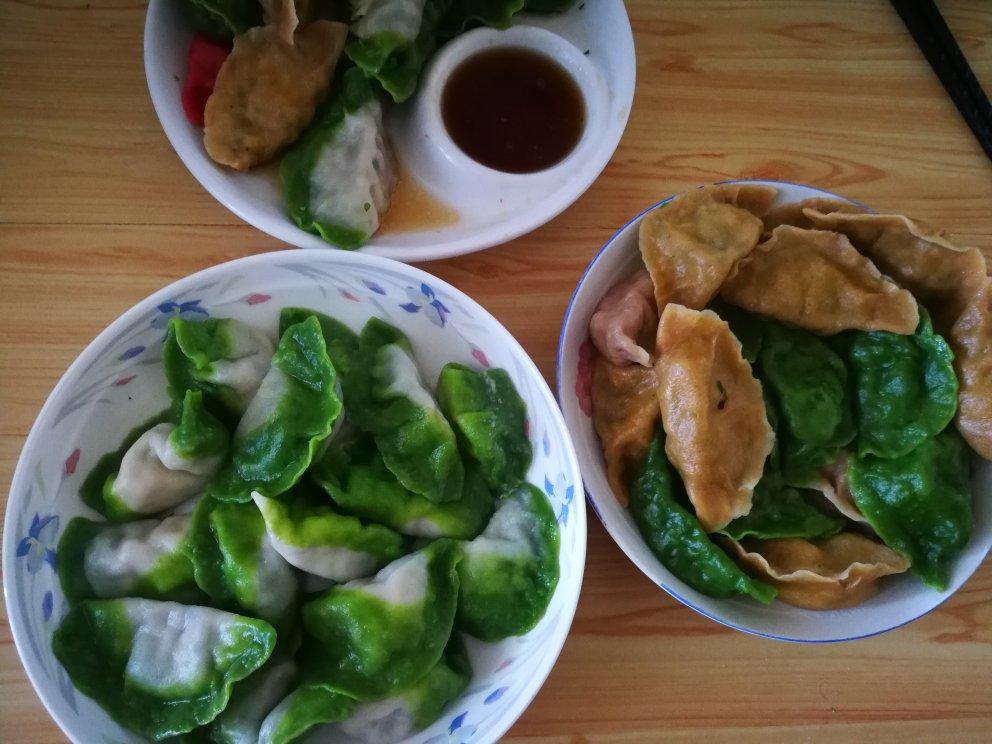 第一次包饺子萝卜腌肉