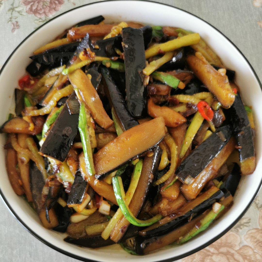 下饭神菜 酱爆茄子