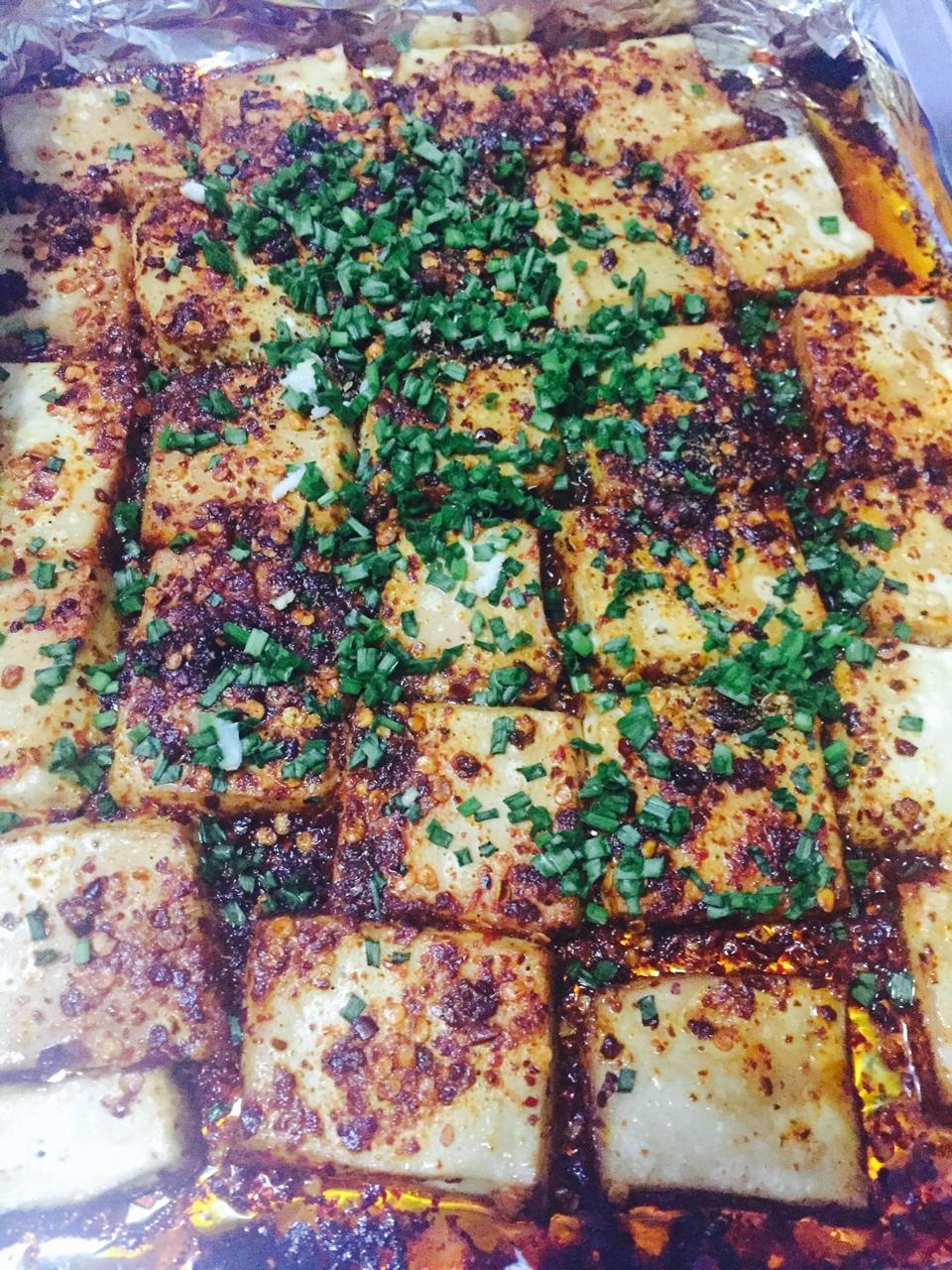 烤豆腐