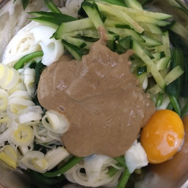 蛋黄麻酱拌面