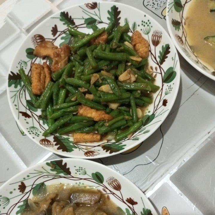 豆角炒肉丝