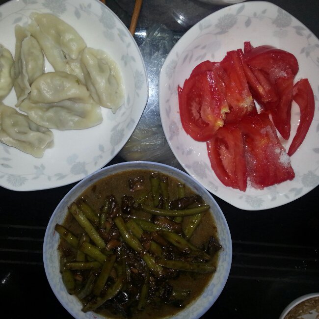 茄子烧豆角