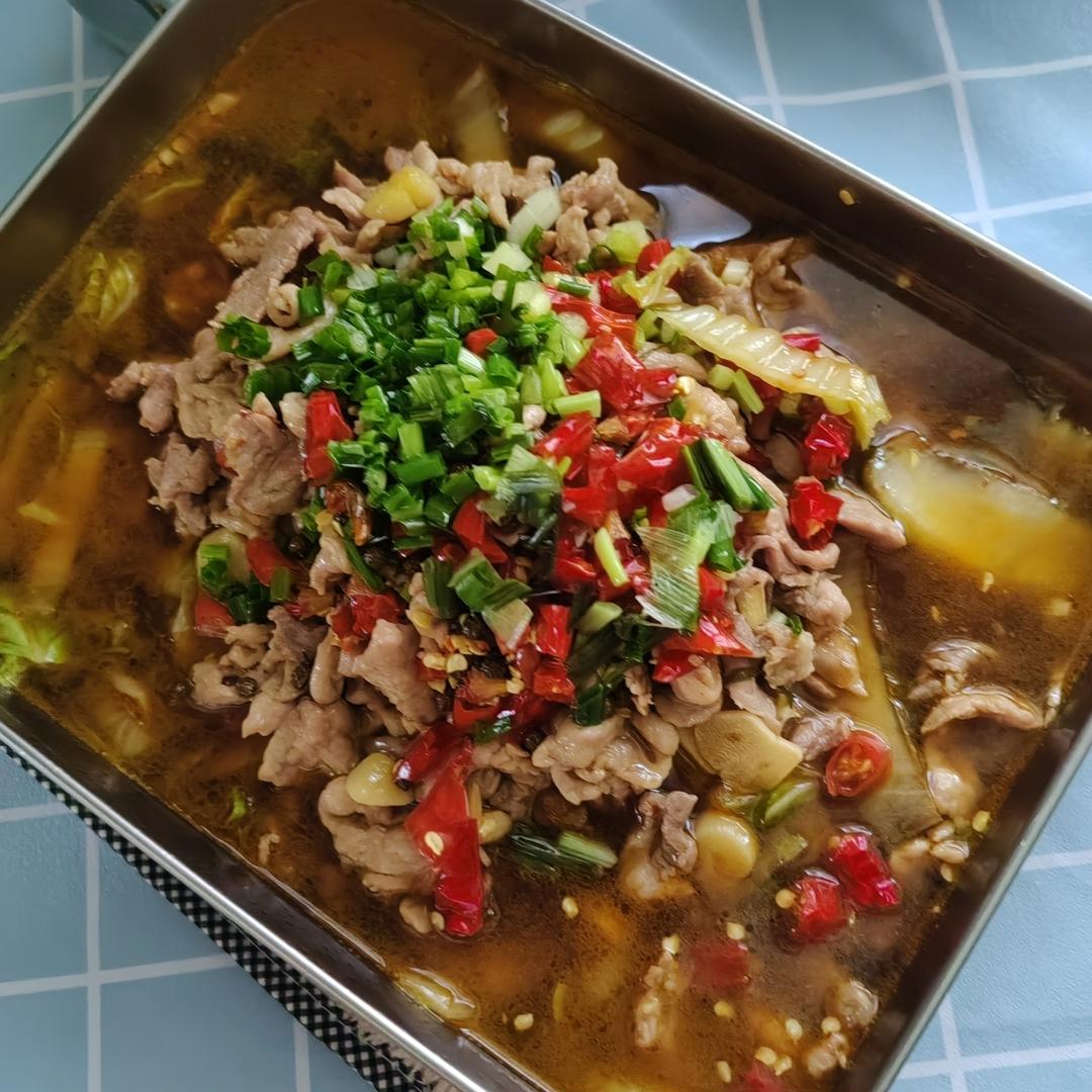 水煮肉片（肯定不翻车）