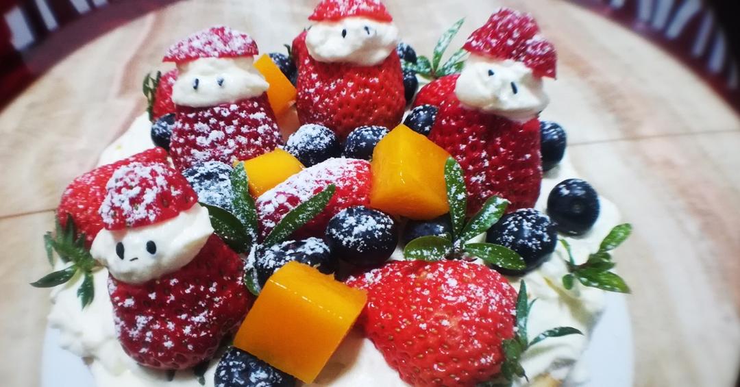 圣诞呆萌裸蛋糕