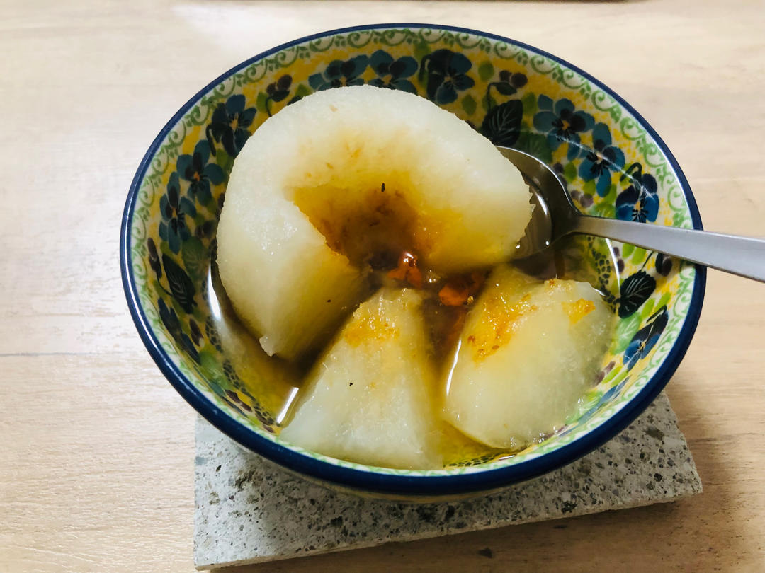 冰糖雪梨（止咳化痰平喘润燥，秋冬必备）