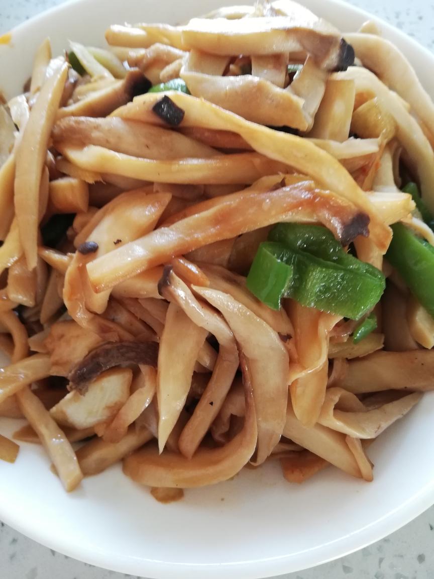 清炒杏鲍菇的做法