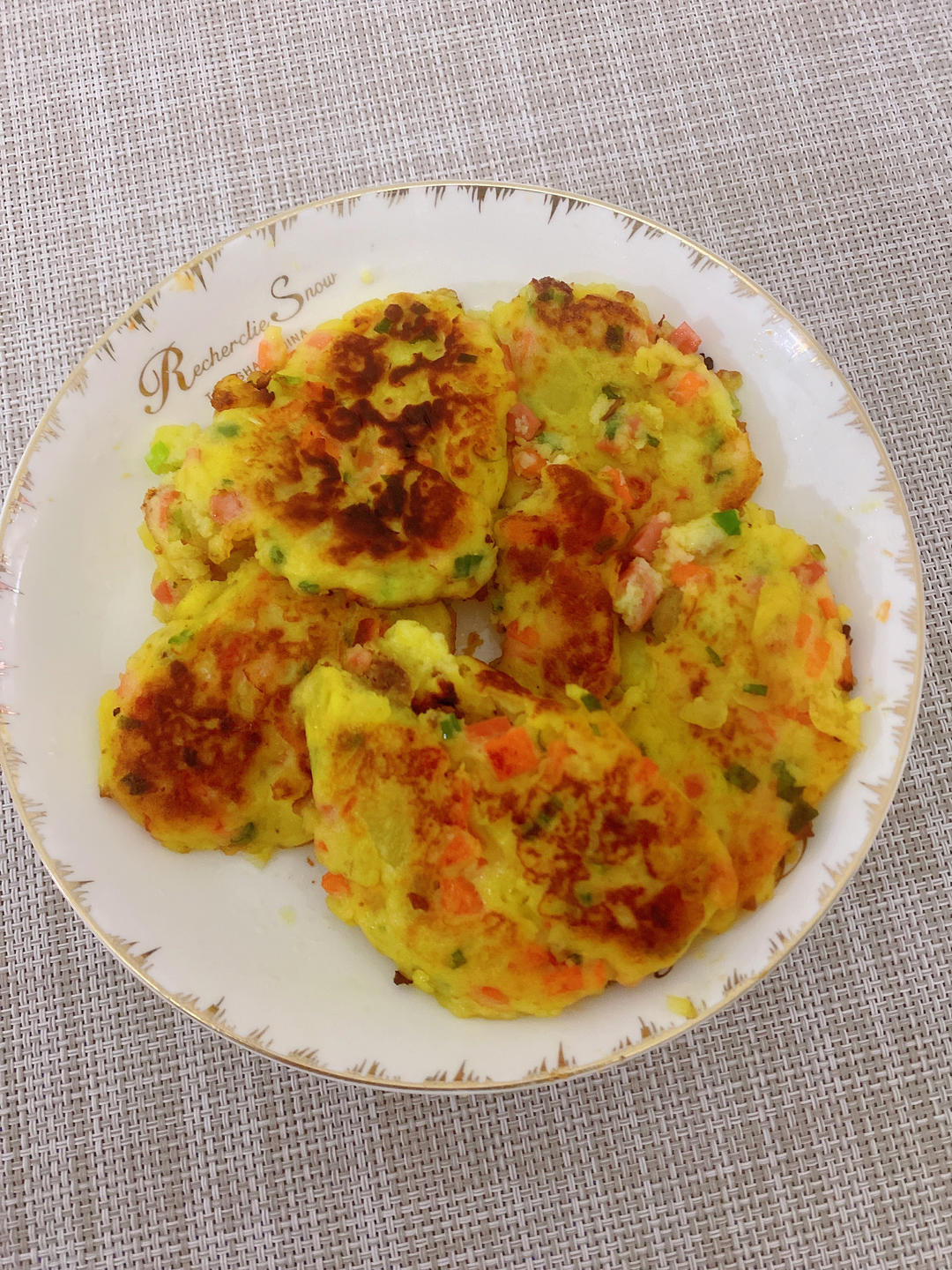 黄磊老师同款土豆泥饼❗️外脆内软超好吃