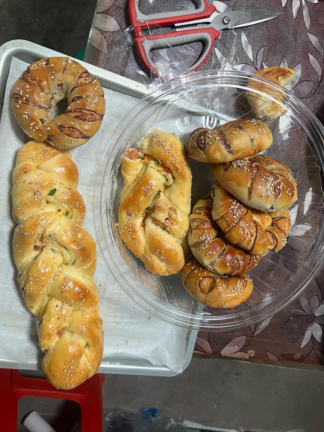 蜂蜜牛奶小餐包（一次发酵超级柔软拉丝）