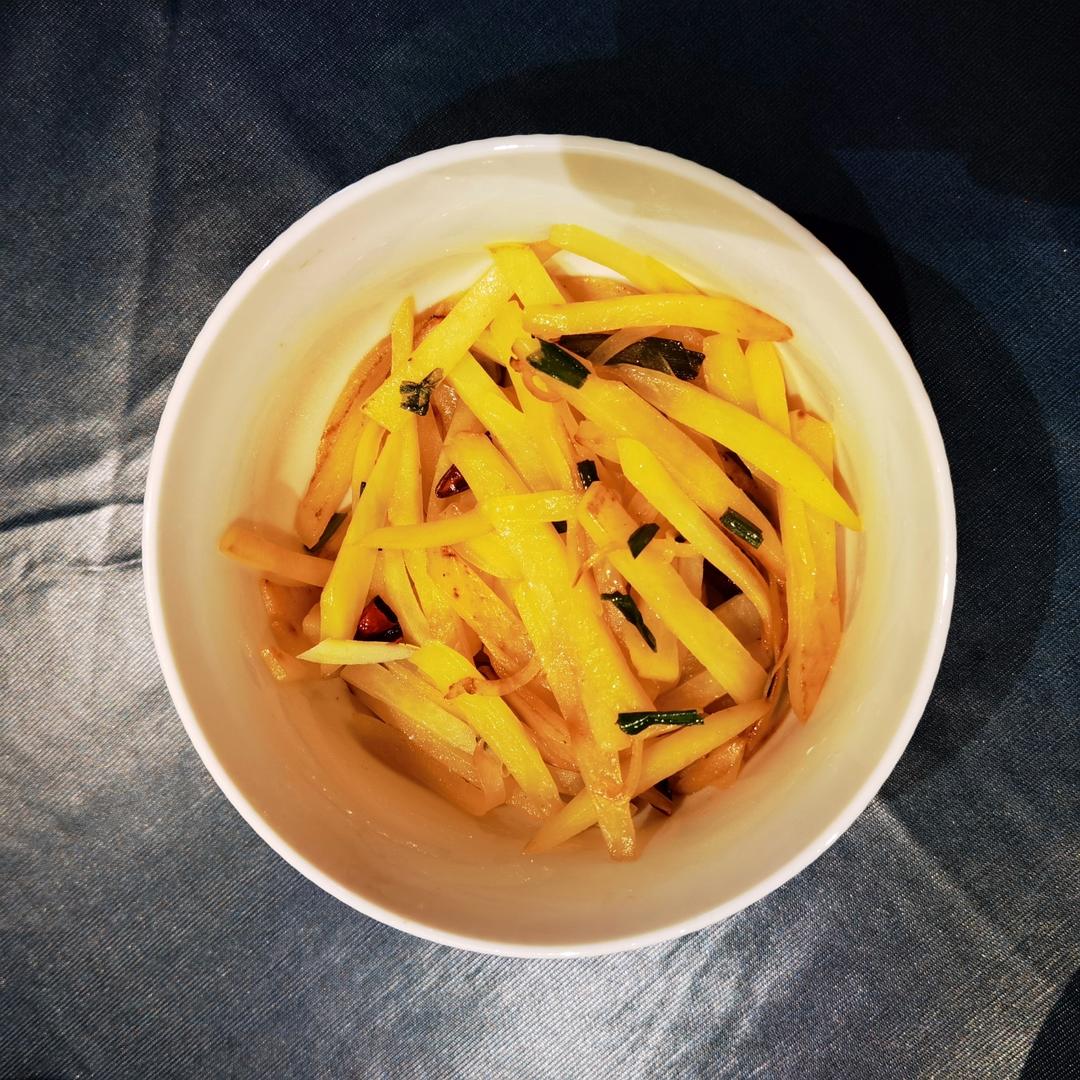 醋溜土豆丝