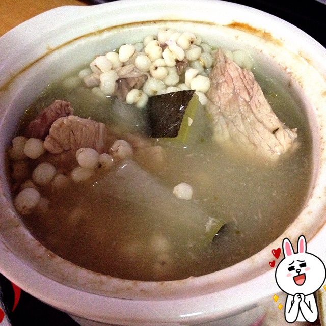 冬瓜薏仁瘦肉汤
