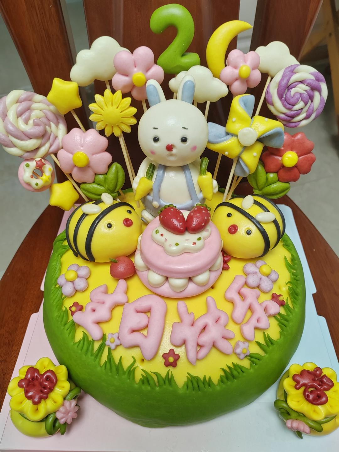 玫瑰花馒头