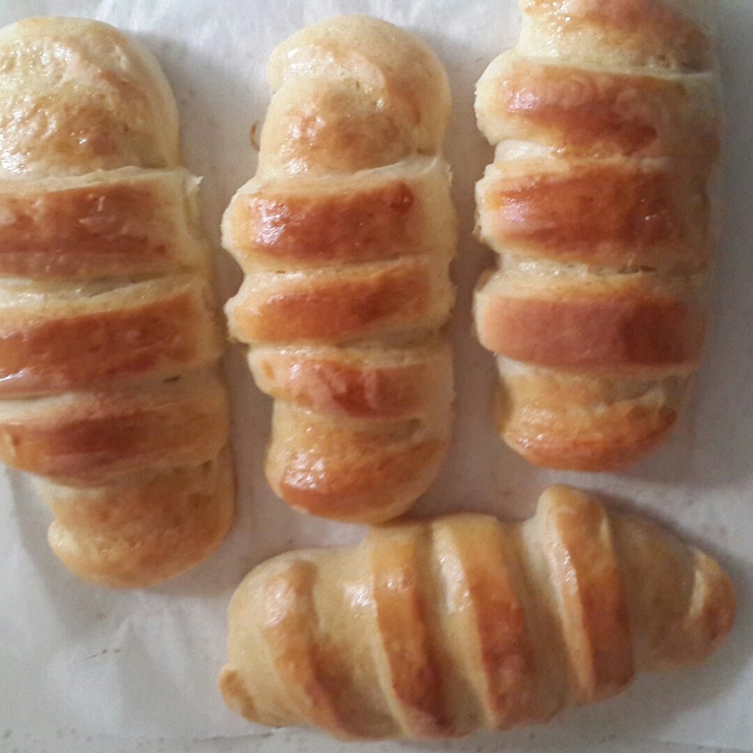 毛毛虫肉松面包