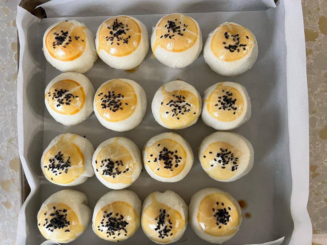 用了七年的方子-蛋黄酥