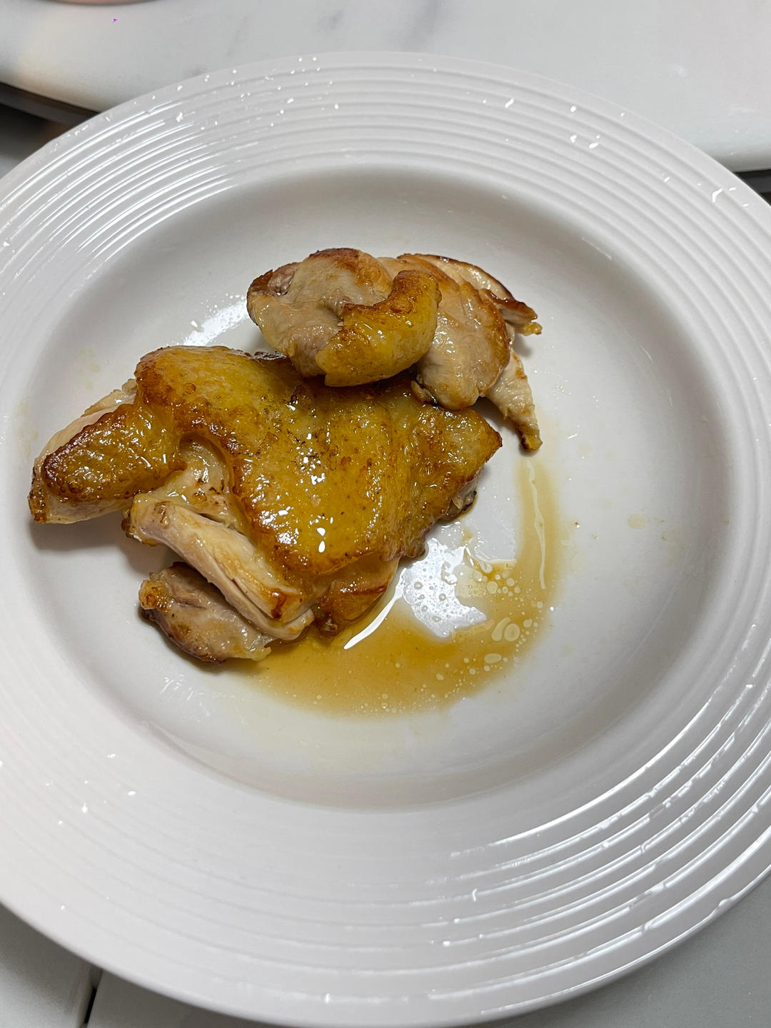 狂推荐的无油脆皮煎鸡腿排