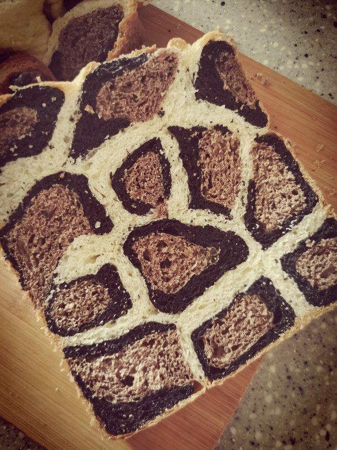 棉花糖豹纹吐司~田田版