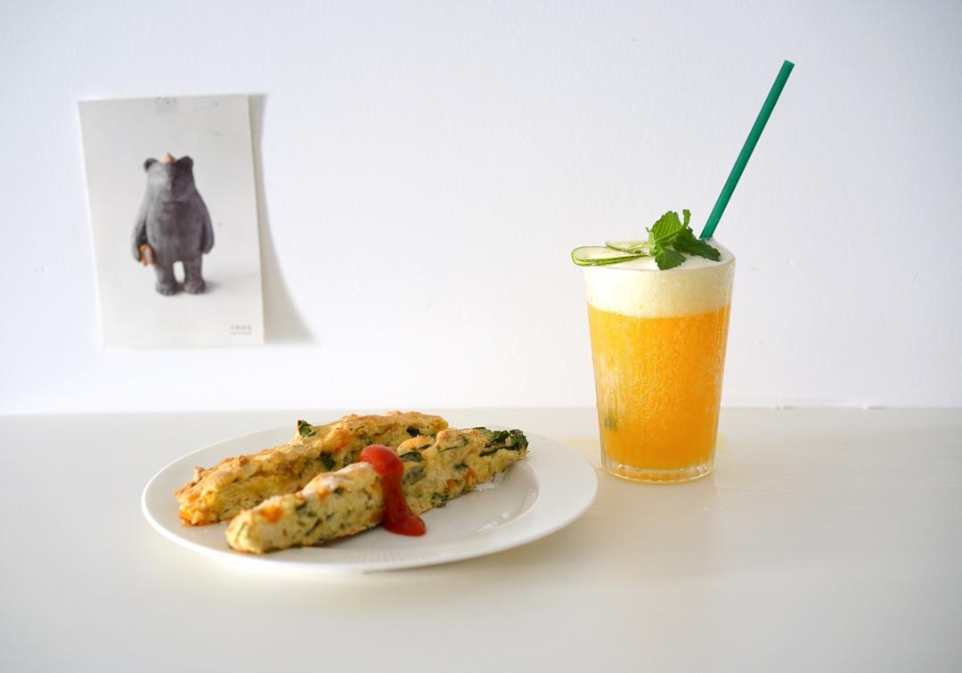 菠菜南瓜奶酪丹波面包丨健康·烘焙