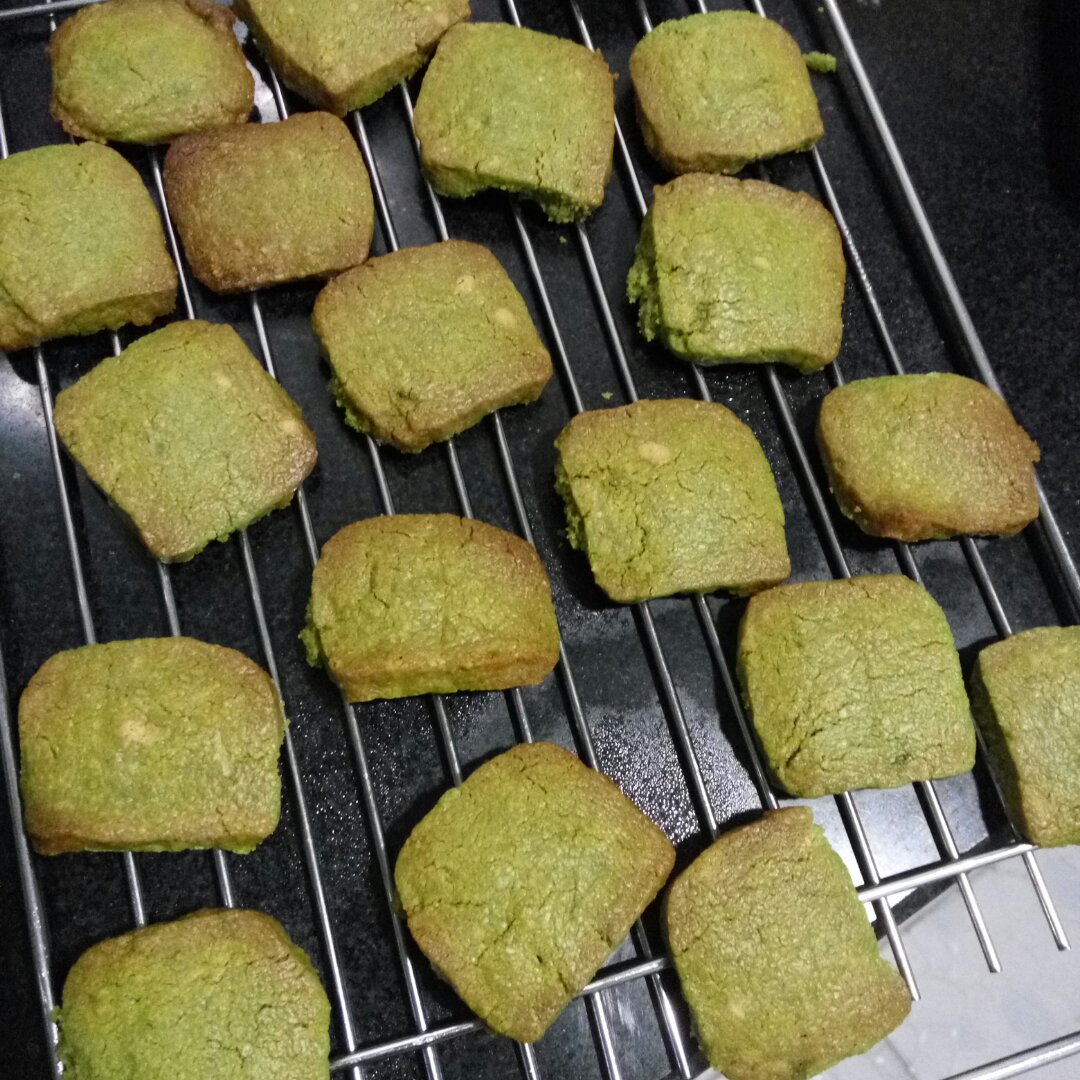 抹茶杏仁饼干