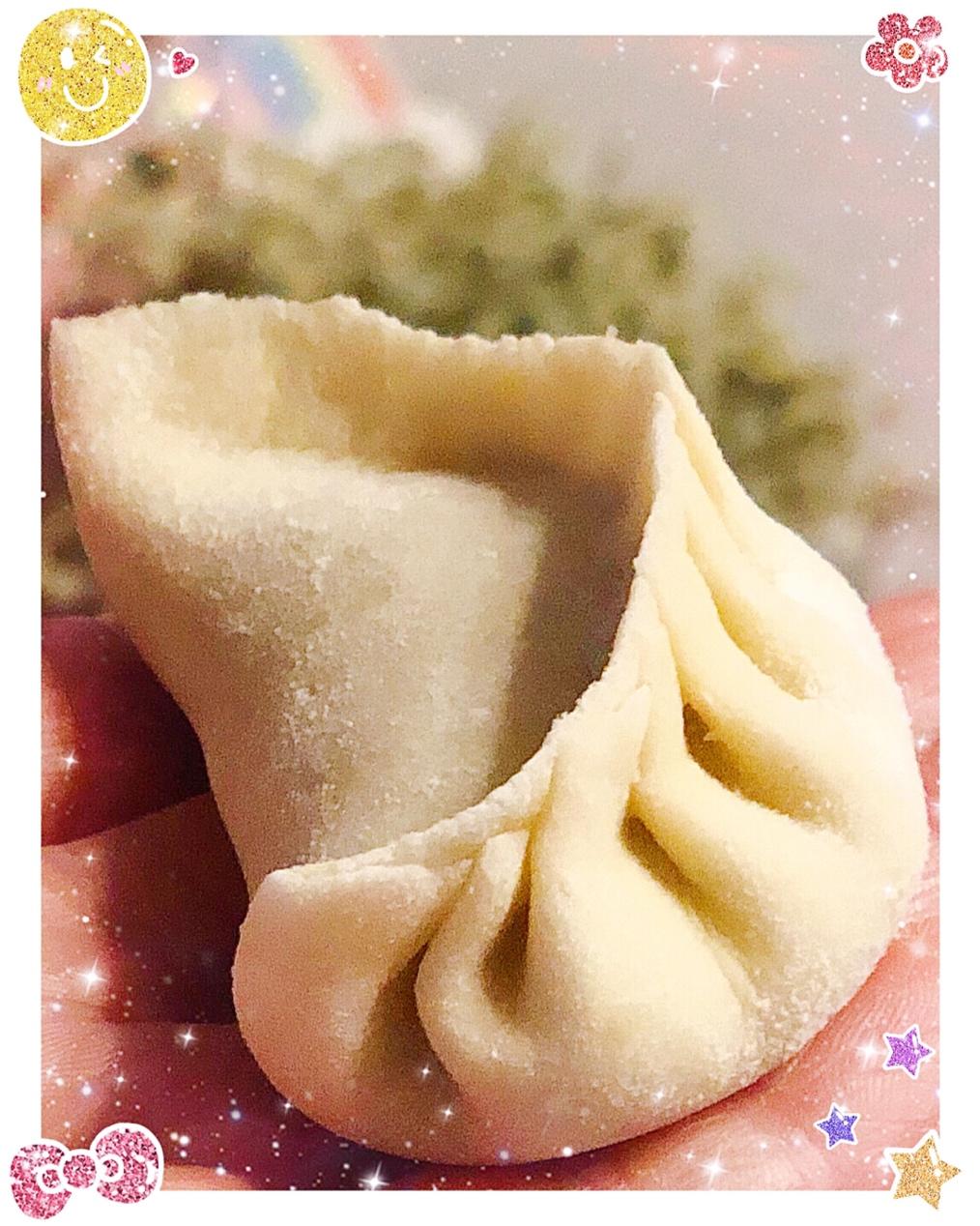 大肚饺子包法