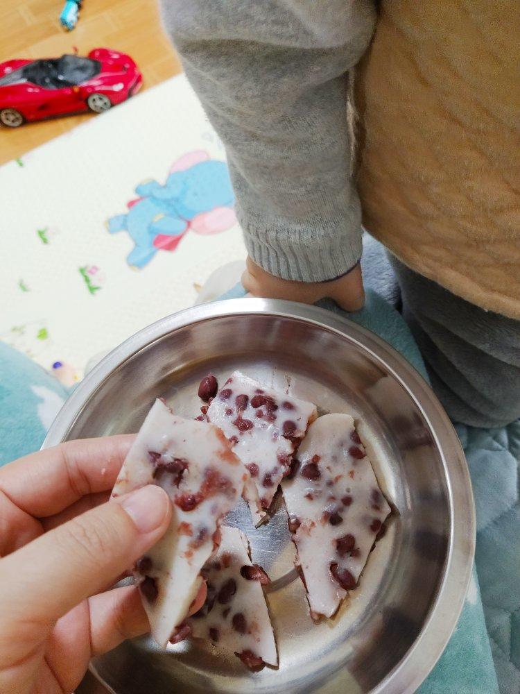 椰汁牛奶红豆糕