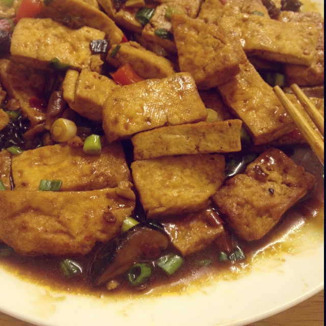 家常豆腐(彩椒版)