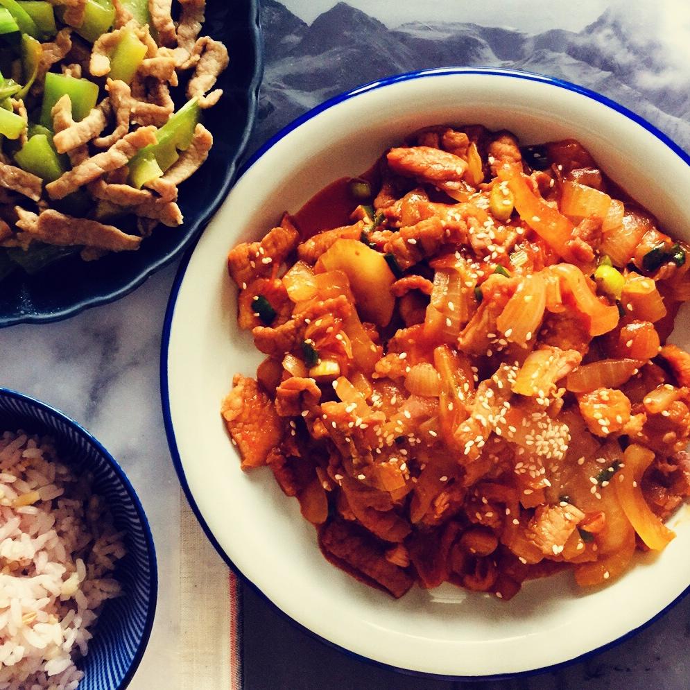 韩式泡菜五花肉