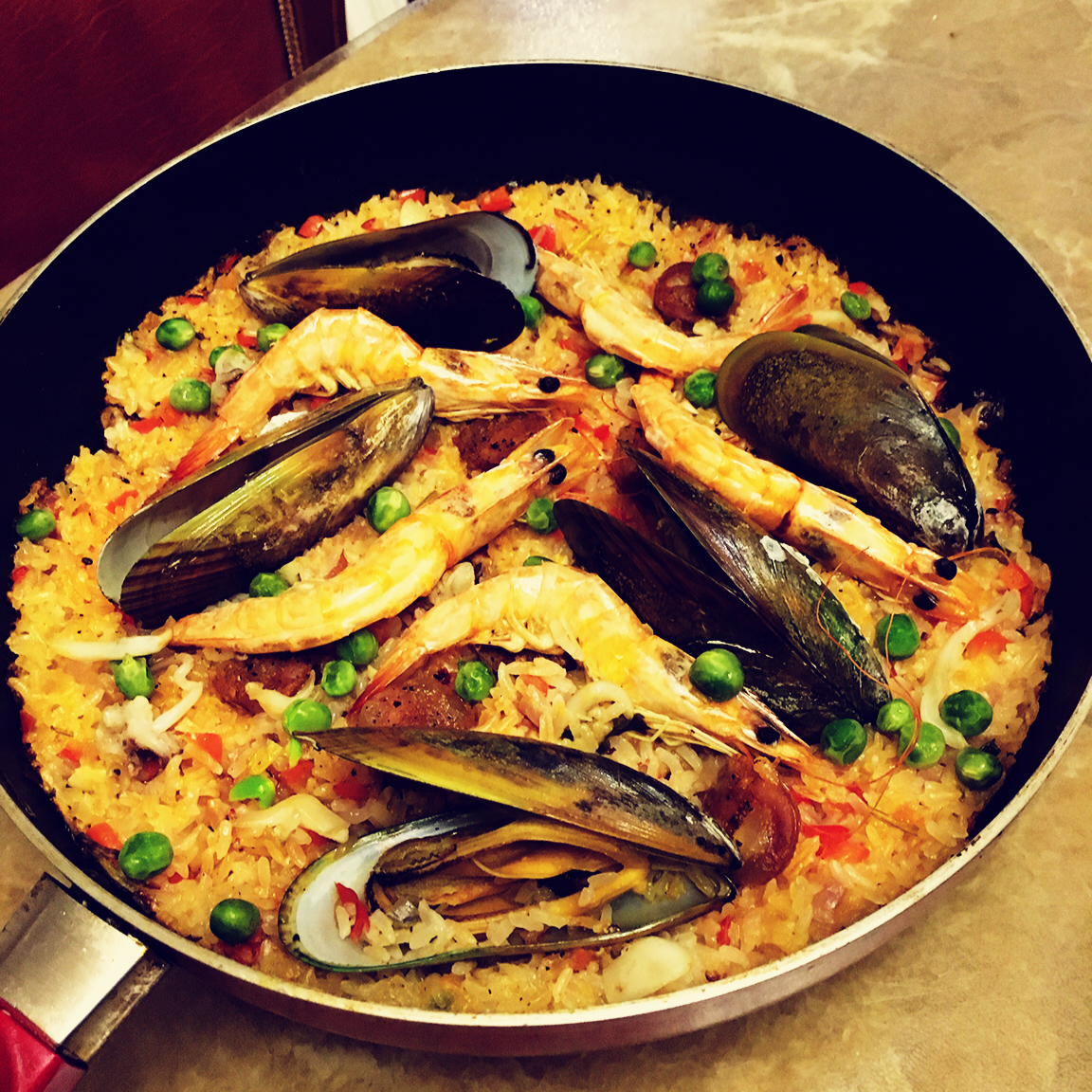 【曼食慢语】Seafood Paella 西班牙海鲜饭