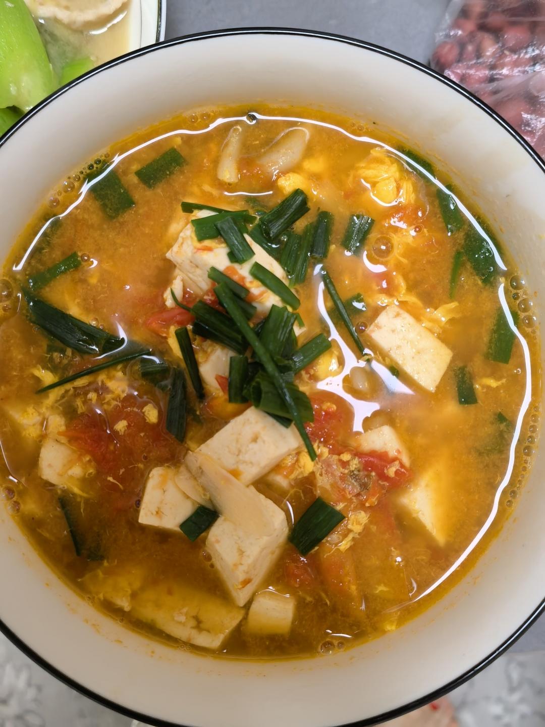 超好吃零失败番茄豆腐汤